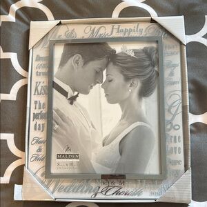 Malden Silver Picture Frame Elegant Accents for Home Decor